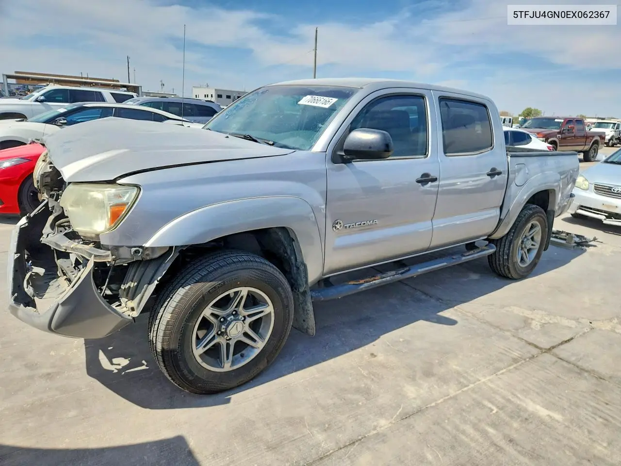 TOYOTA TACOMA 2014, VIN 5TFJU4GN0EX062367