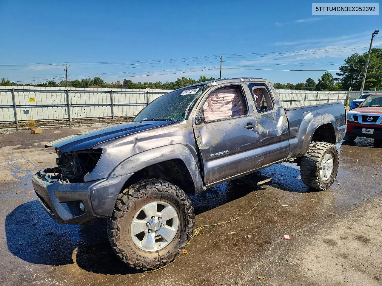 TOYOTA TACOMA 2014, VIN 5TFTU4GN3EX052392