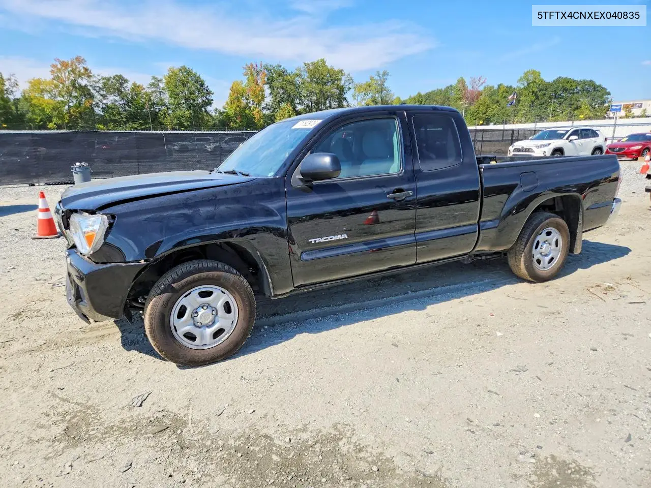 TOYOTA TACOMA 2014, VIN 5TFTX4CNXEX040835