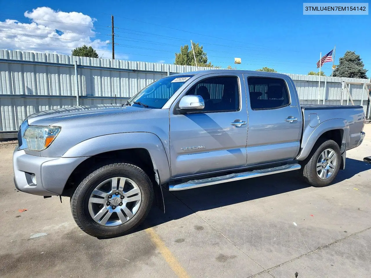 TOYOTA TACOMA 2014, VIN 3TMLU4EN7EM154142