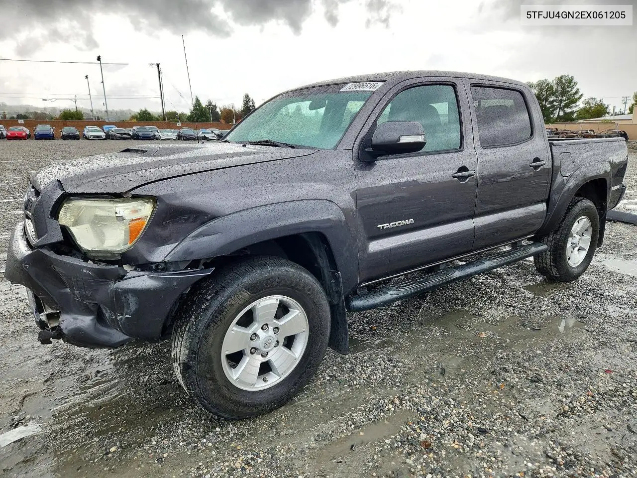 TOYOTA TACOMA 2014, VIN 5TFJU4GN2EX061205