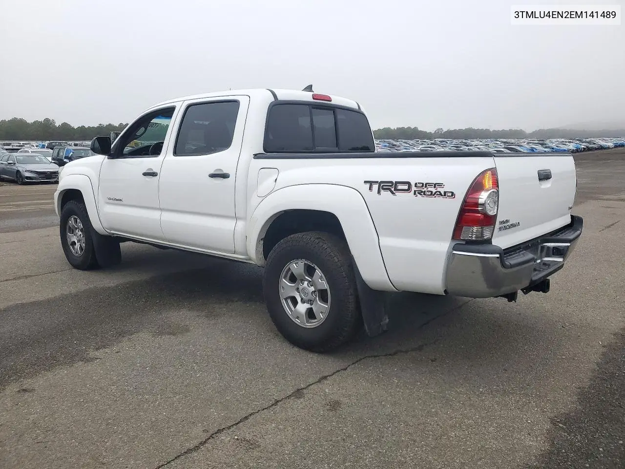 2014 TOYOTA TACOMA VIN 3TMLU4EN2EM141489 — фото 2