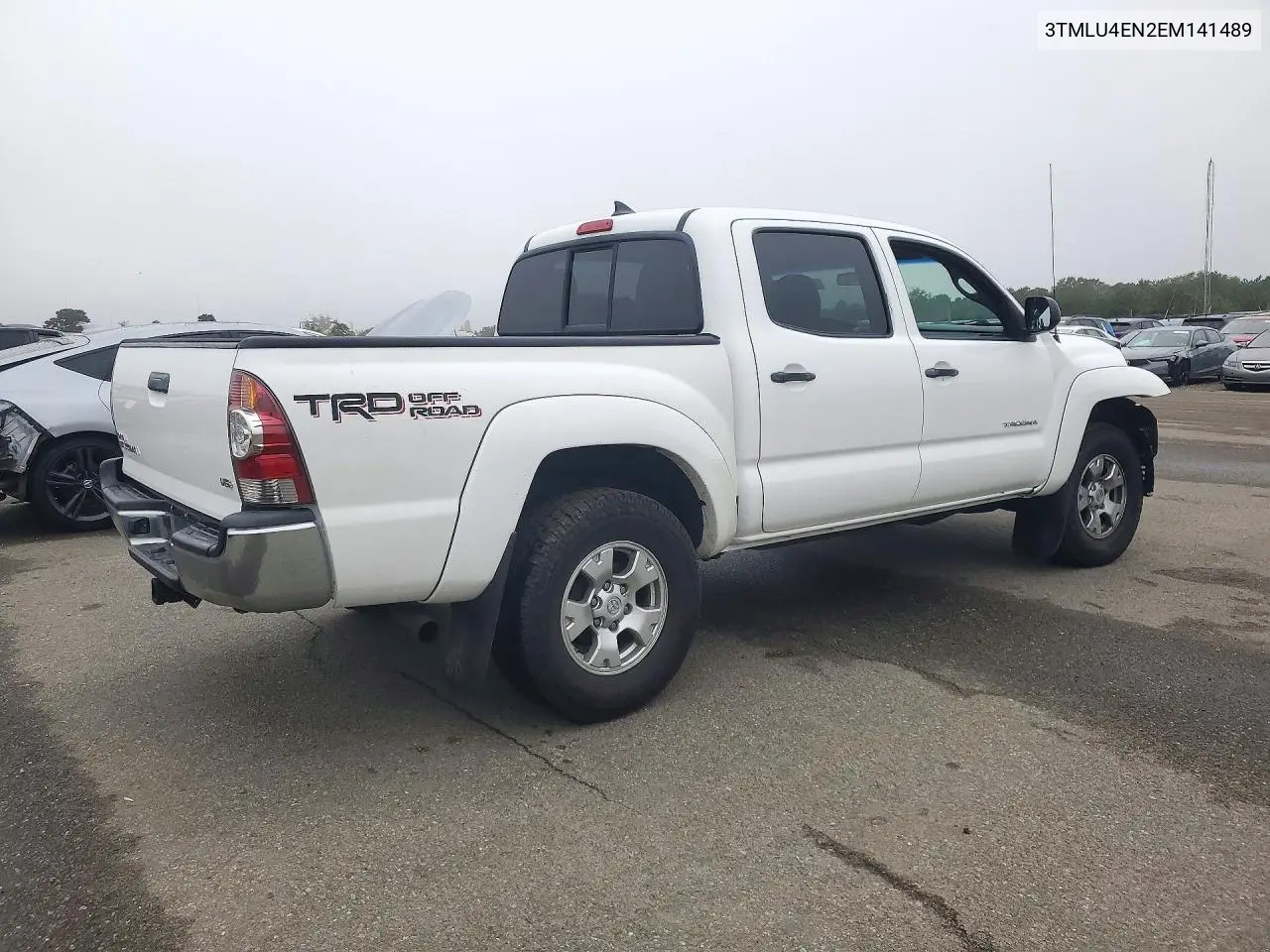 2014 TOYOTA TACOMA VIN 3TMLU4EN2EM141489 — фото 3