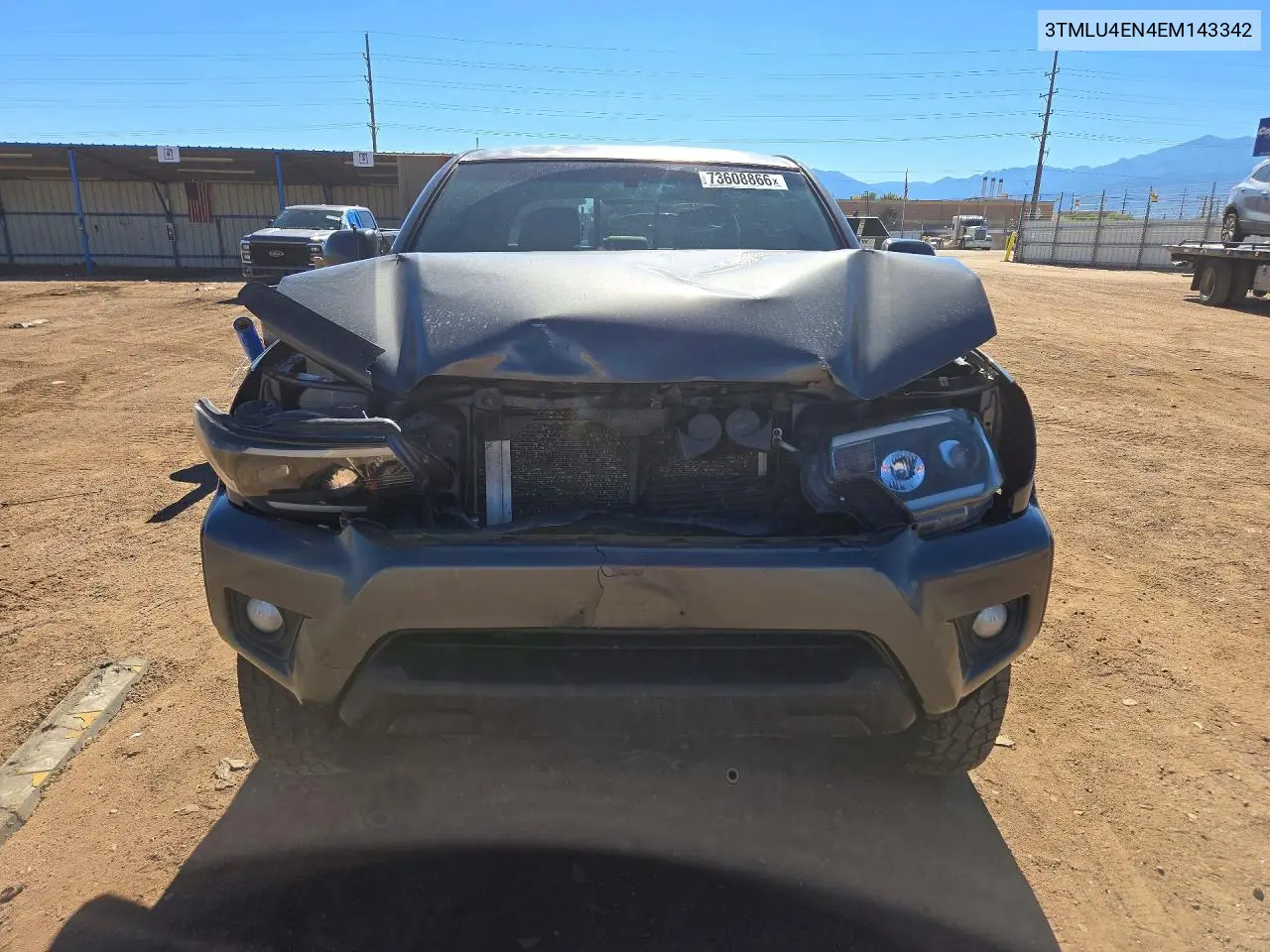 2014 TOYOTA TACOMA VIN 3TMLU4EN4EM143342 — фото 5