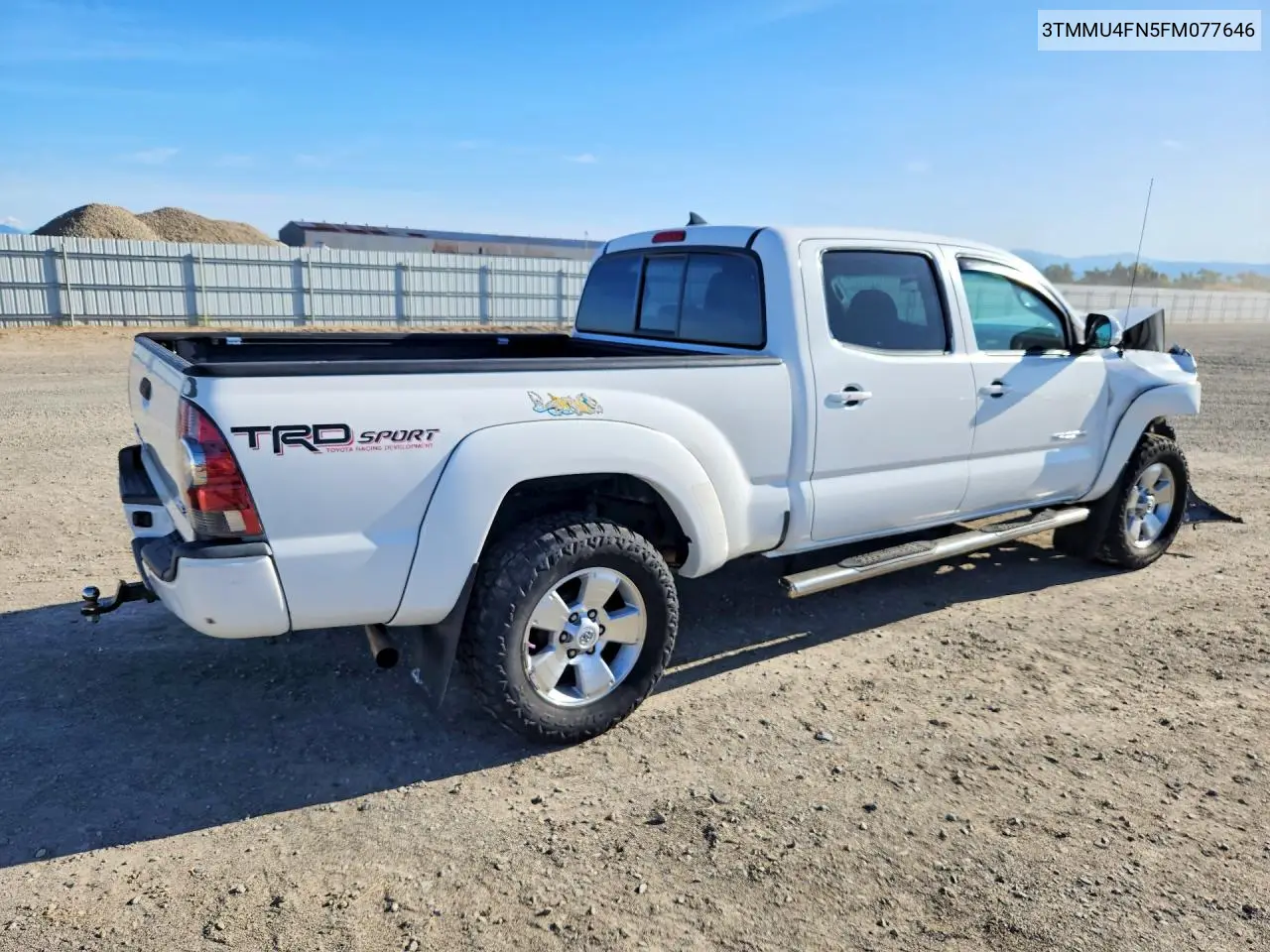 2015 TOYOTA TACOMA VIN 3TMMU4FN5FM077646 — фото 3