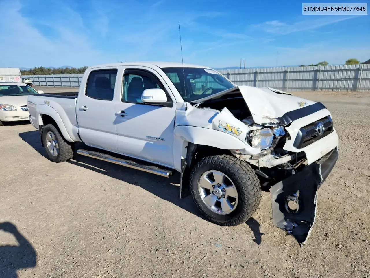 2015 TOYOTA TACOMA VIN 3TMMU4FN5FM077646 — фото 4