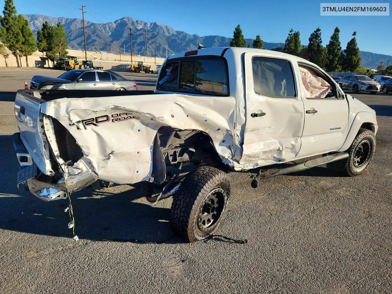 2015 TOYOTA TACOMA VIN 3TMLU4EN2FM169603 — фото 3