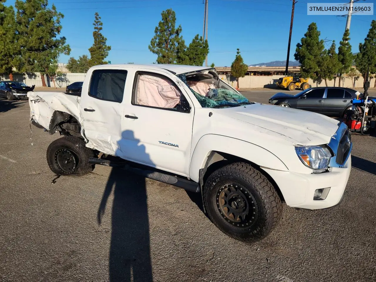 2015 TOYOTA TACOMA VIN 3TMLU4EN2FM169603 — фото 4