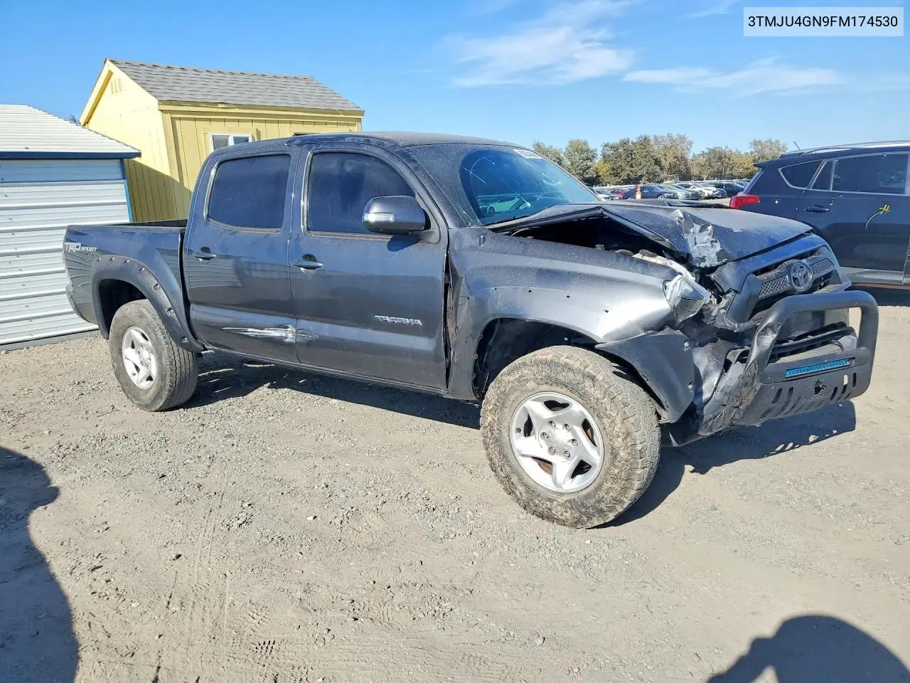 2015 TOYOTA TACOMA VIN 3TMJU4GN9FM174530 — фото 4
