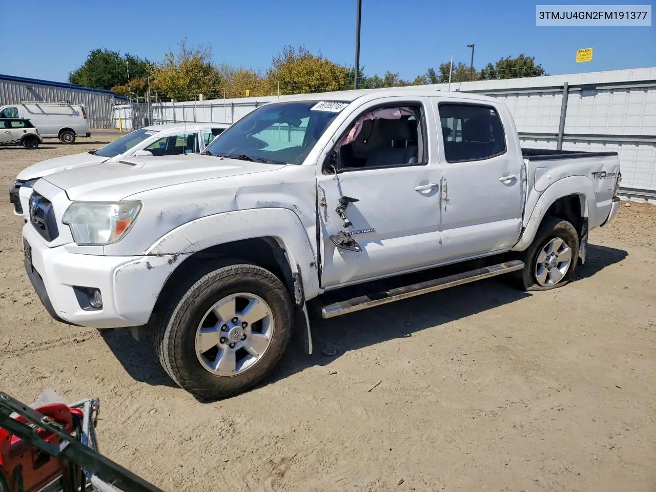 TOYOTA TACOMA 2015, VIN 3TMJU4GN2FM191377