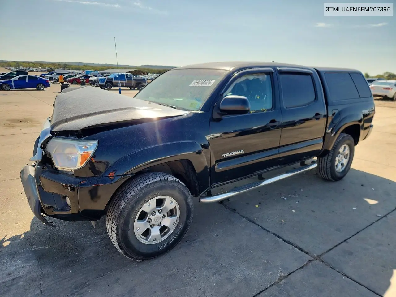 TOYOTA TACOMA 2015, VIN 3TMLU4EN6FM207396