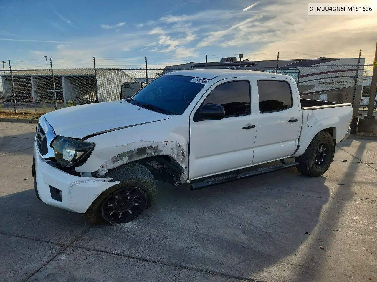 TOYOTA TACOMA 2015, VIN 3TMJU4GN5FM181636
