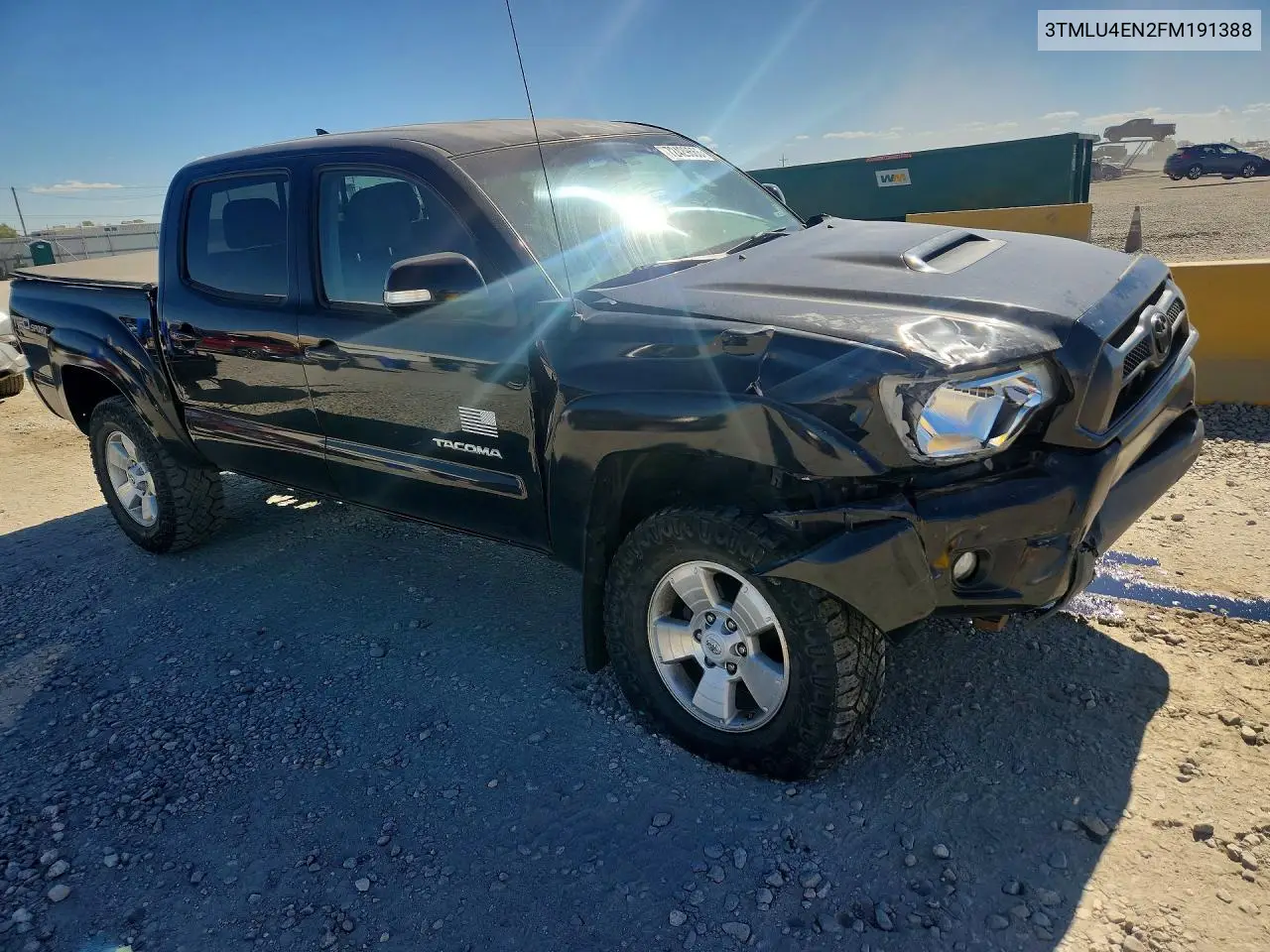2015 TOYOTA TACOMA VIN 3TMLU4EN2FM191388 — фото 4