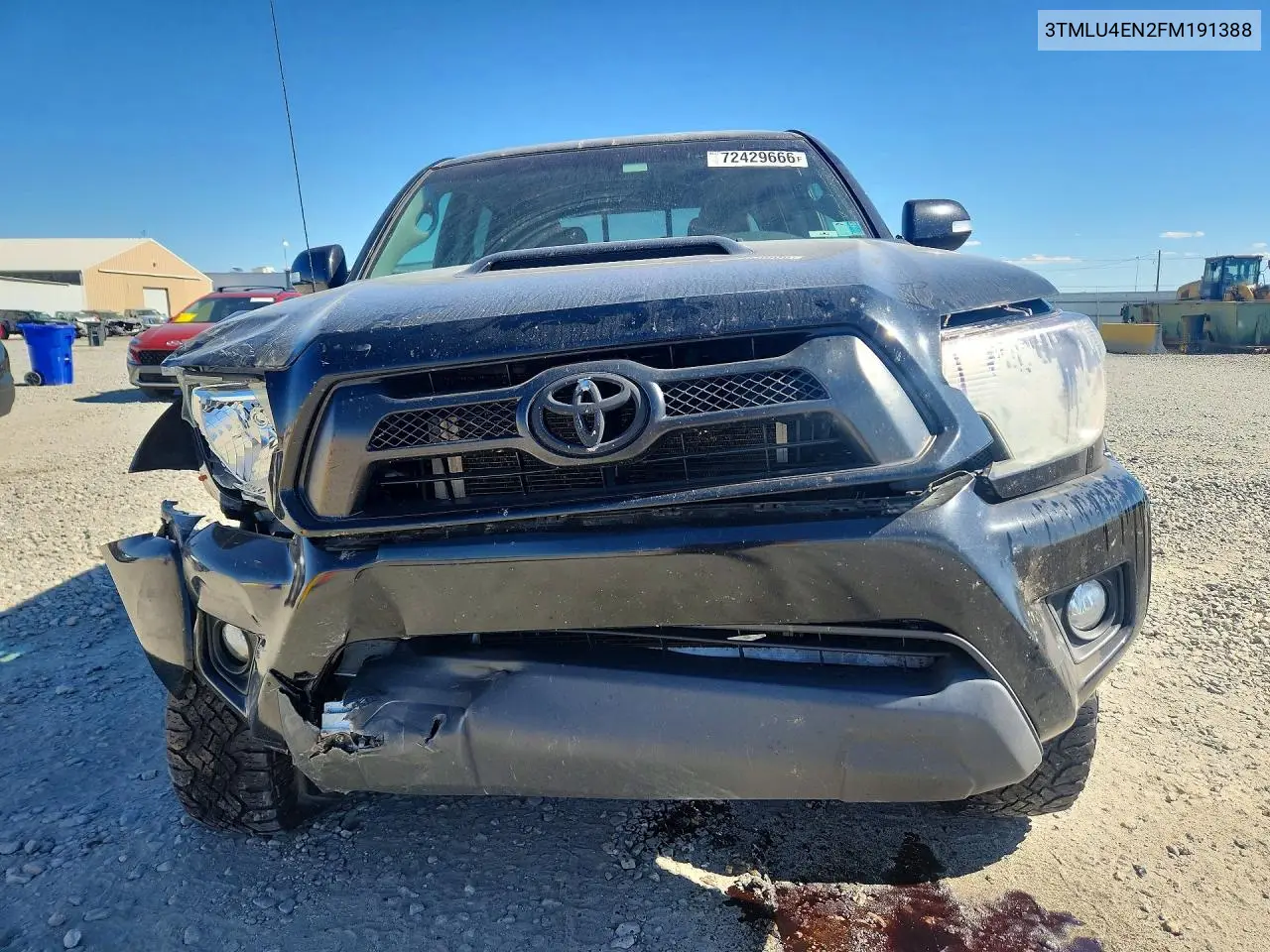 2015 TOYOTA TACOMA VIN 3TMLU4EN2FM191388 — фото 5