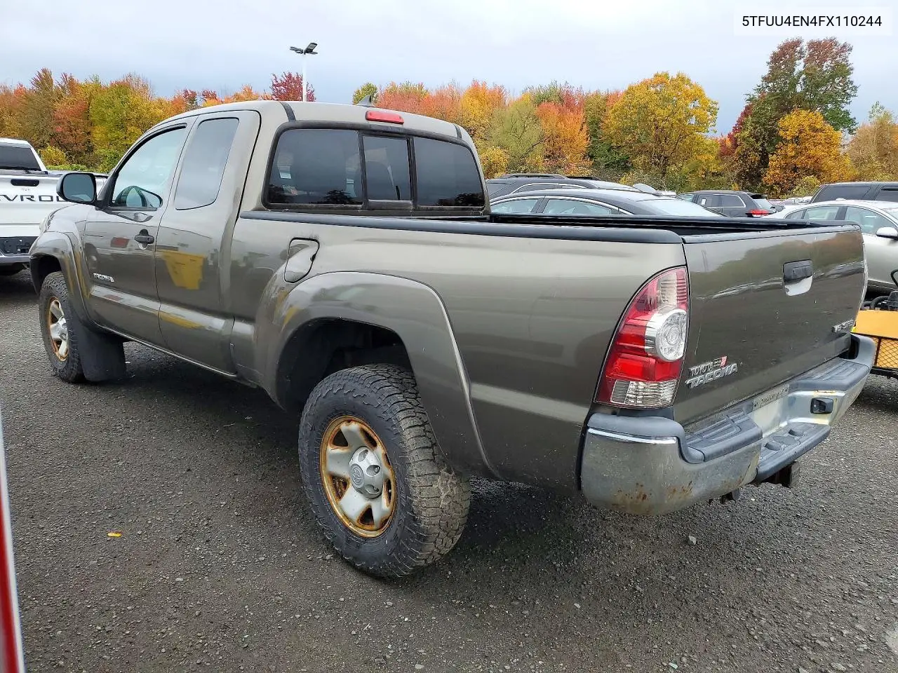 2015 TOYOTA TACOMA VIN 5TFUU4EN4FX110244 — фото 2