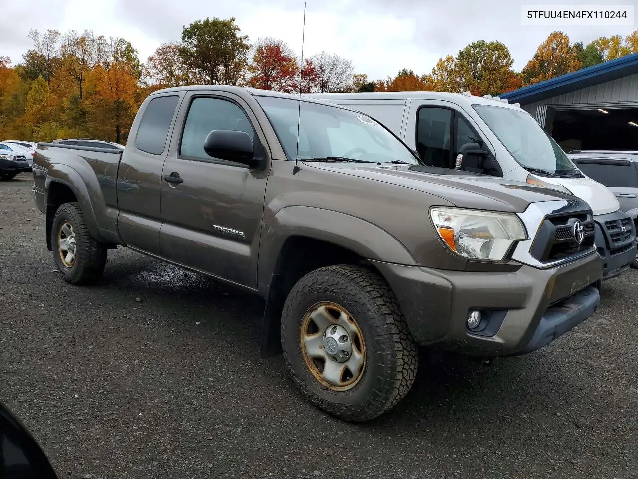 2015 TOYOTA TACOMA VIN 5TFUU4EN4FX110244 — фото 4