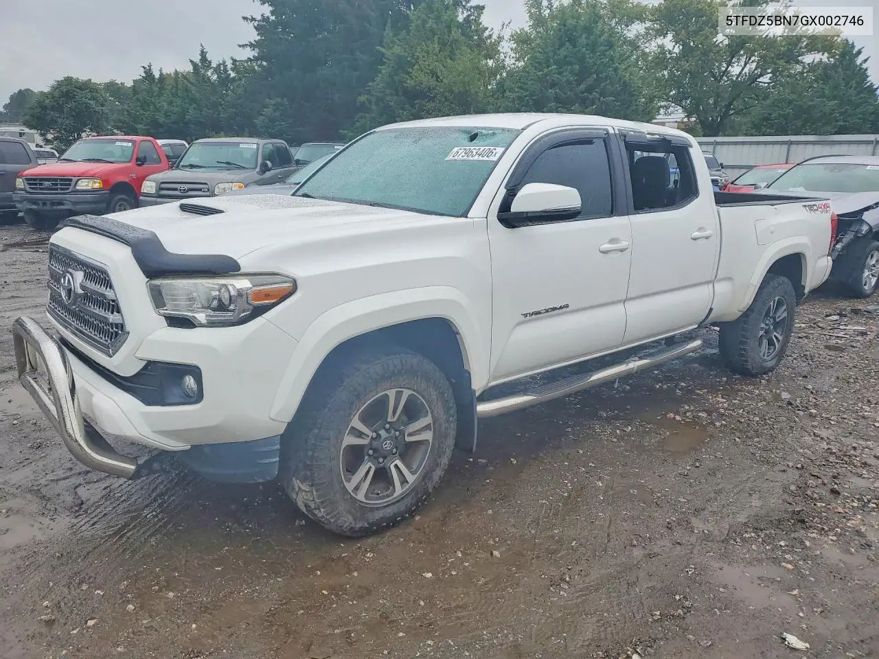 TOYOTA TACOMA 2016, VIN 5TFDZ5BN7GX002746