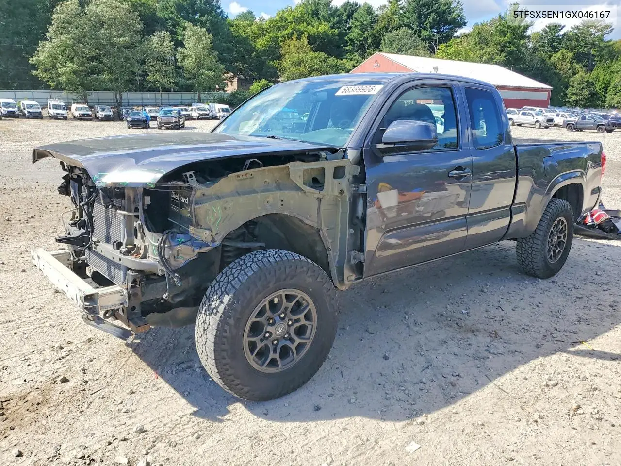 TOYOTA TACOMA 2016, VIN 5TFSX5EN1GX046167