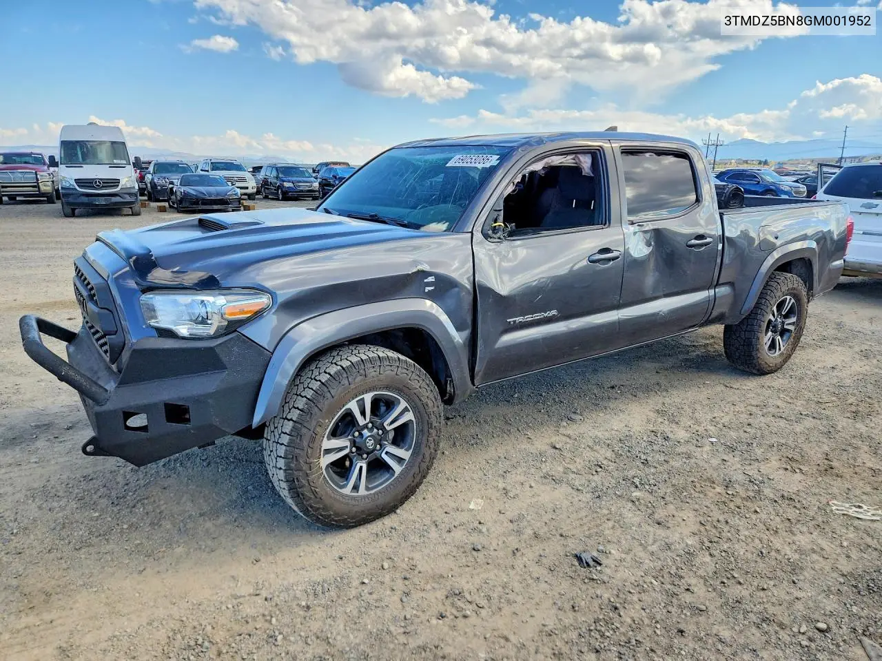 TOYOTA TACOMA 2016, VIN 3TMDZ5BN8GM001952