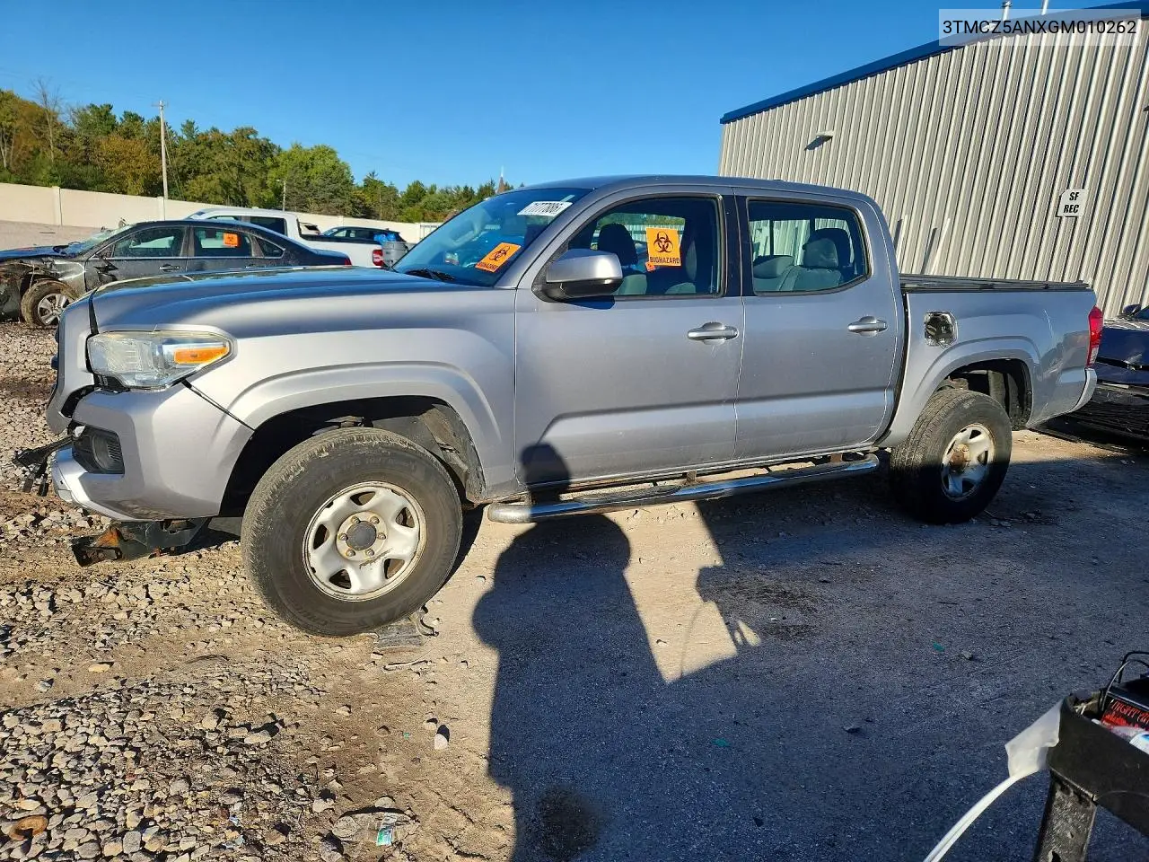 TOYOTA TACOMA 2016, VIN 3TMCZ5ANXGM010262