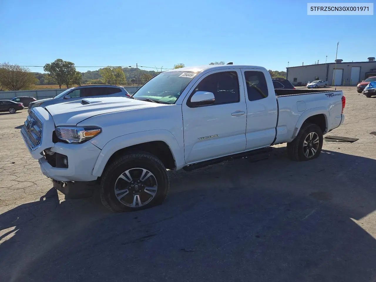 TOYOTA TACOMA 2016, VIN 5TFRZ5CN3GX001971