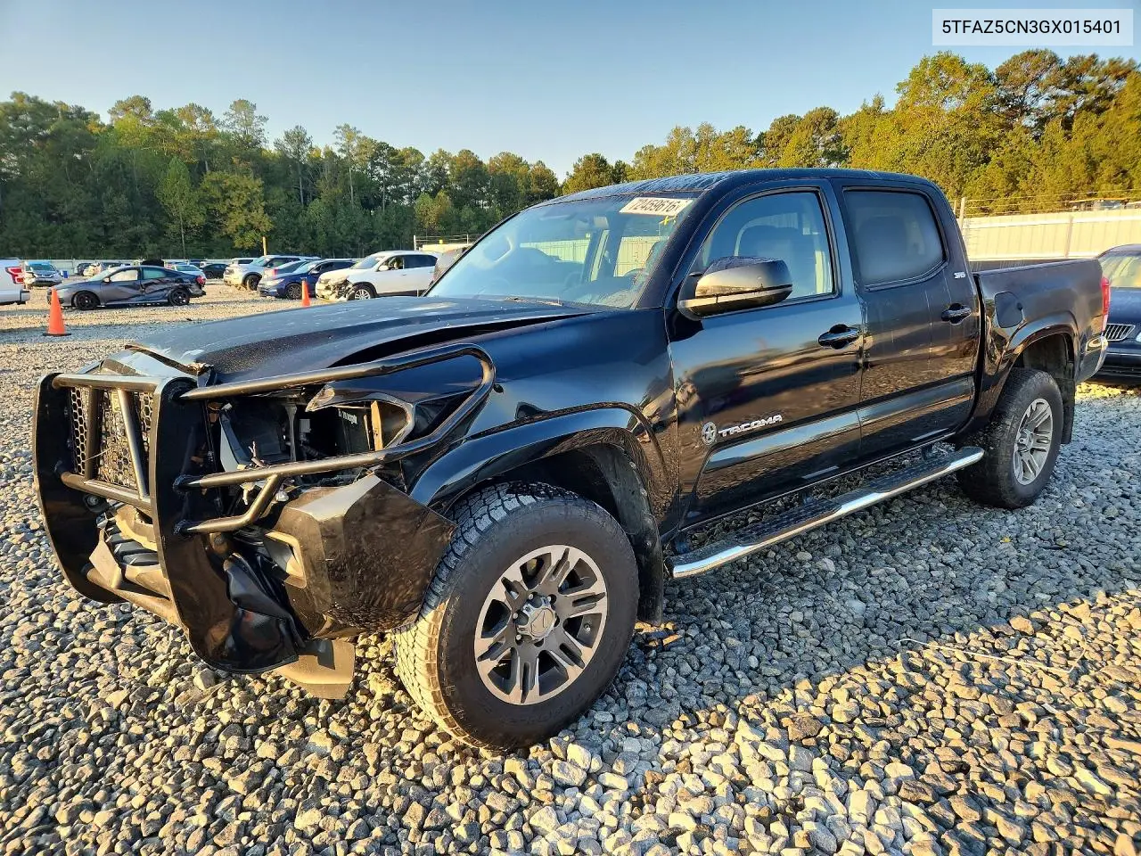 TOYOTA TACOMA 2016, VIN 5TFAZ5CN3GX015401