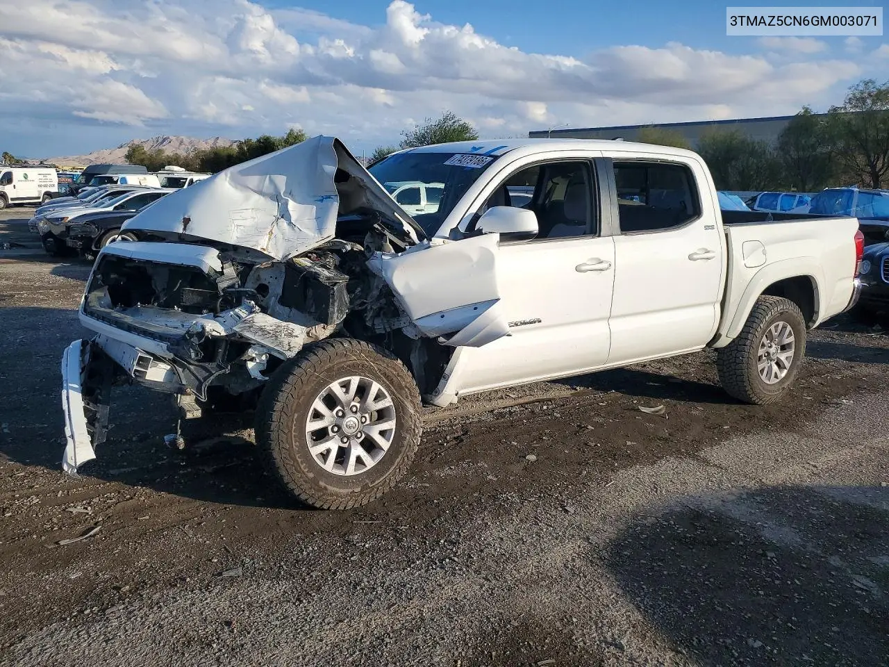 TOYOTA TACOMA 2016, VIN 3TMAZ5CN6GM003071