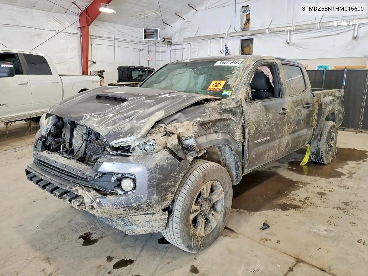 TOYOTA TACOMA 2017, VIN 3TMDZ5BN1HM015600