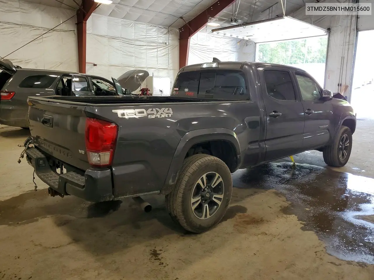 2017 TOYOTA TACOMA VIN 3TMDZ5BN1HM015600 — фото 3