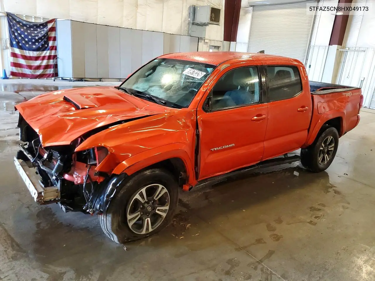 TOYOTA TACOMA 2017, VIN 5TFAZ5CN8HX049173
