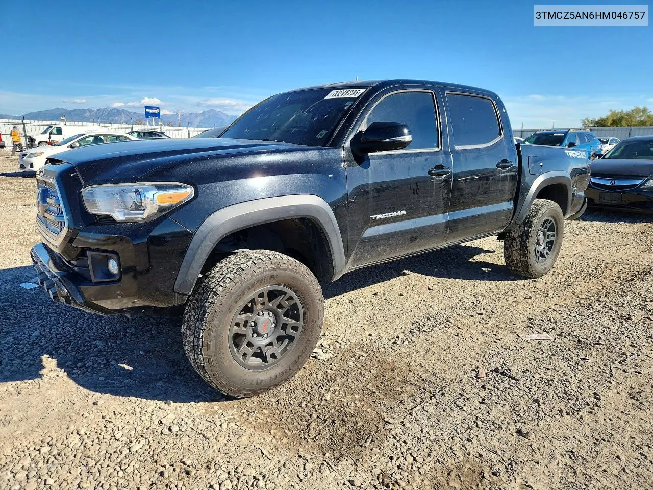TOYOTA TACOMA 2017, VIN 3TMCZ5AN6HM046757