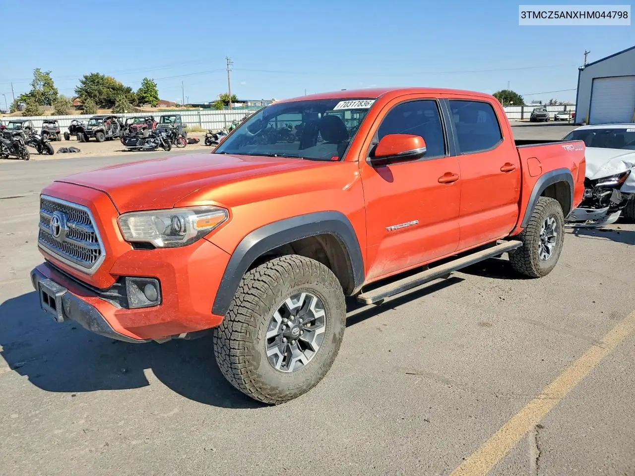 TOYOTA TACOMA 2017, VIN 3TMCZ5ANXHM044798