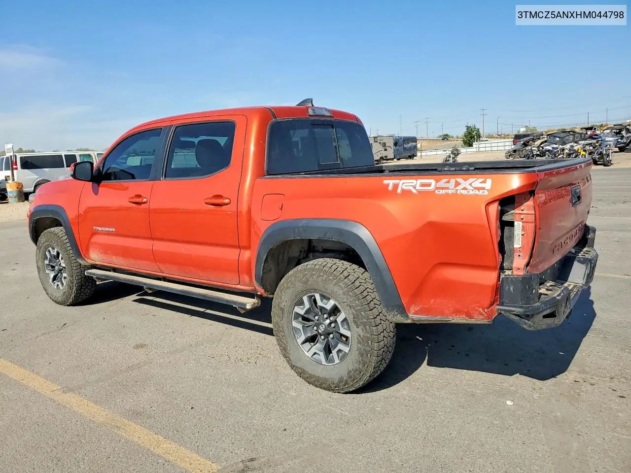 2017 TOYOTA TACOMA VIN 3TMCZ5ANXHM044798 — фото 2