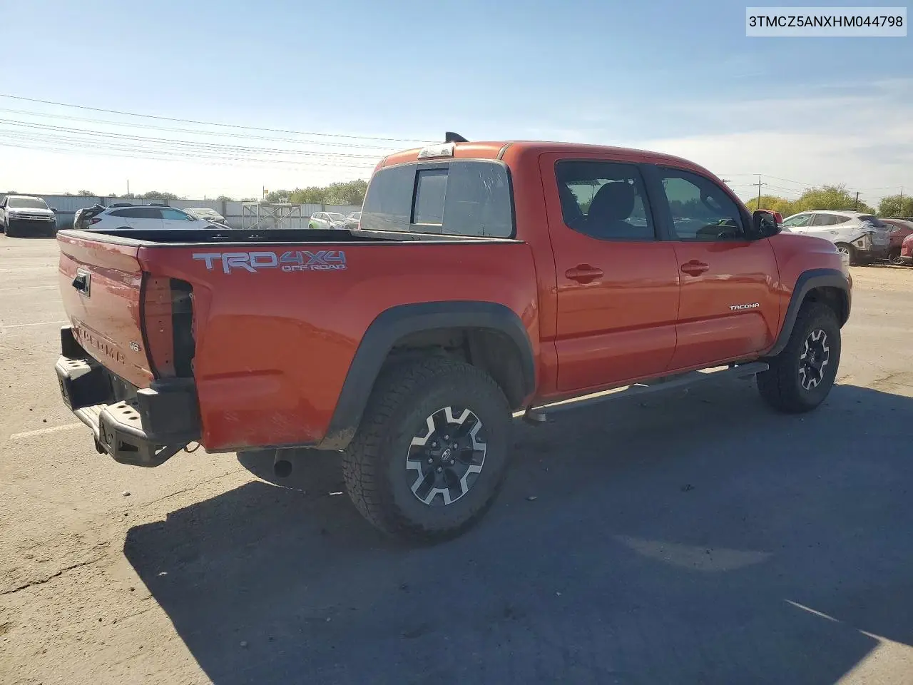 2017 TOYOTA TACOMA VIN 3TMCZ5ANXHM044798 — фото 3