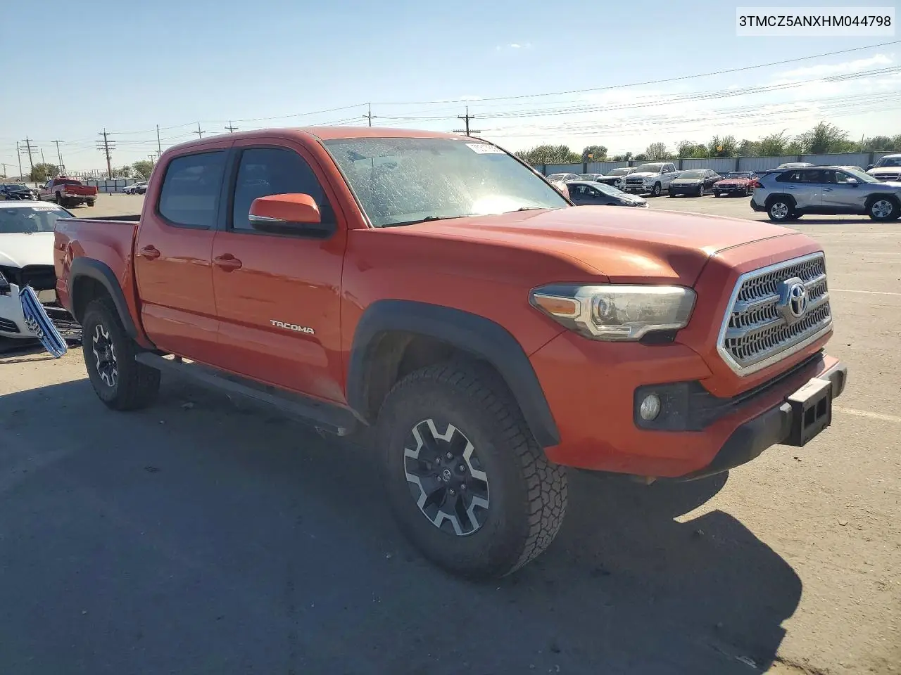 2017 TOYOTA TACOMA VIN 3TMCZ5ANXHM044798 — фото 4