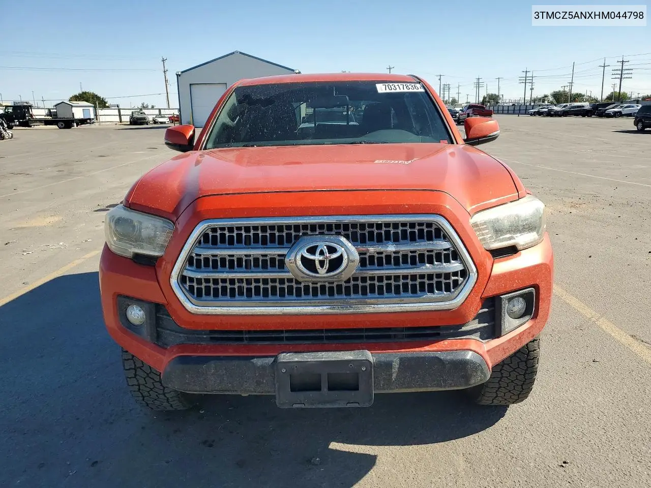 2017 TOYOTA TACOMA VIN 3TMCZ5ANXHM044798 — фото 5