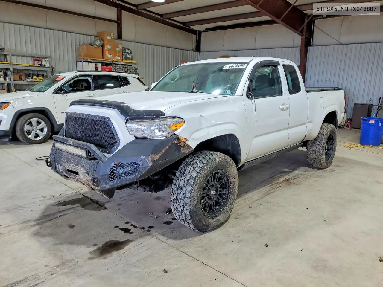 TOYOTA TACOMA 2017, VIN 5TFSX5EN8HX048807
