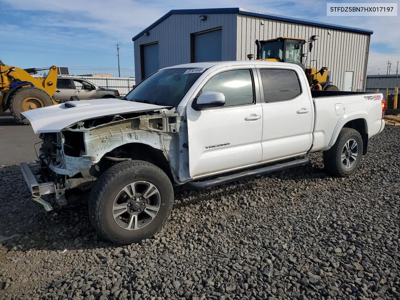 TOYOTA TACOMA 2017, VIN 5TFDZ5BN7HX017197