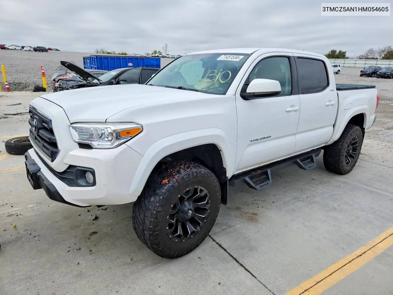 TOYOTA TACOMA 2017, VIN 3TMCZ5AN1HM054605