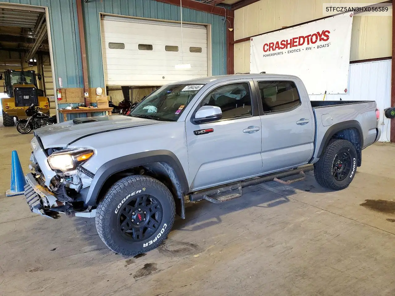 TOYOTA TACOMA 2017, VIN 5TFCZ5AN3HX056589