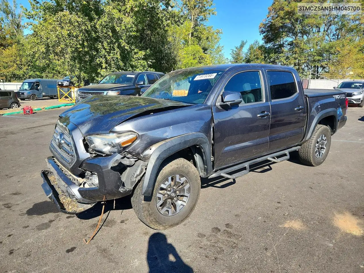 TOYOTA TACOMA 2017, VIN 3TMCZ5AN5HM045700