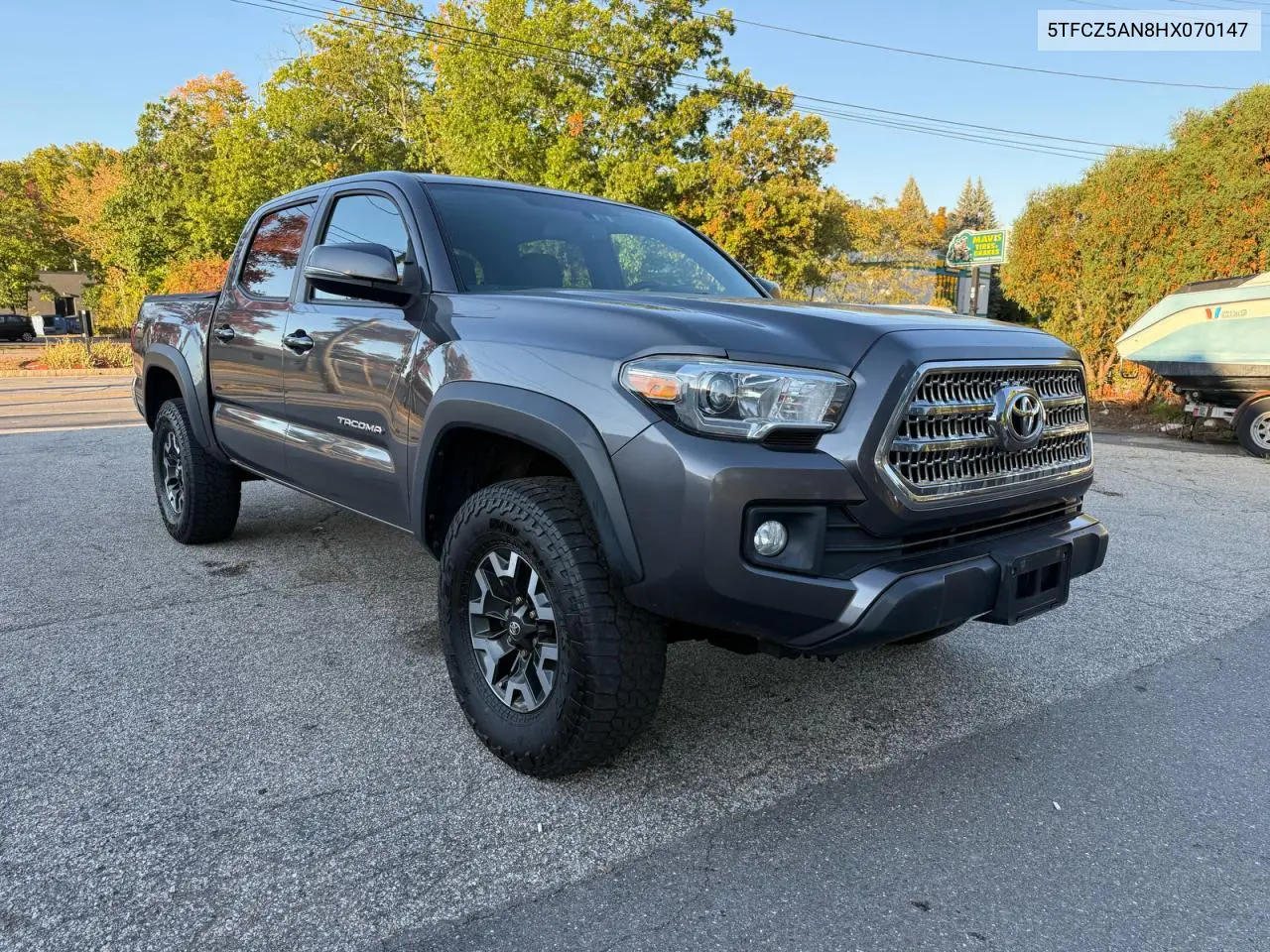 TOYOTA TACOMA 2017, VIN 5TFCZ5AN8HX070147