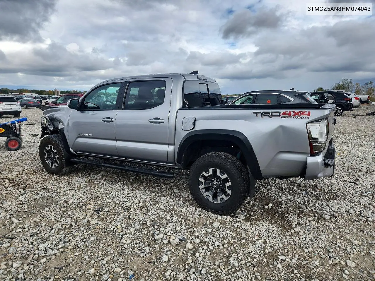 2017 TOYOTA TACOMA VIN 3TMCZ5AN8HM074043 — фото 2