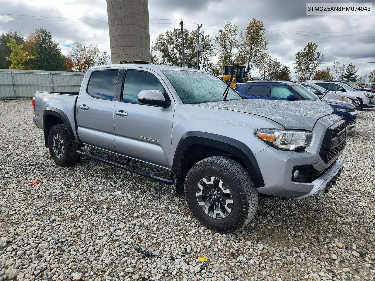 2017 TOYOTA TACOMA VIN 3TMCZ5AN8HM074043 — фото 4