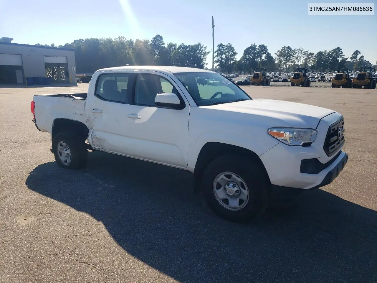 2017 TOYOTA TACOMA VIN 3TMCZ5AN7HM086636 — фото 4