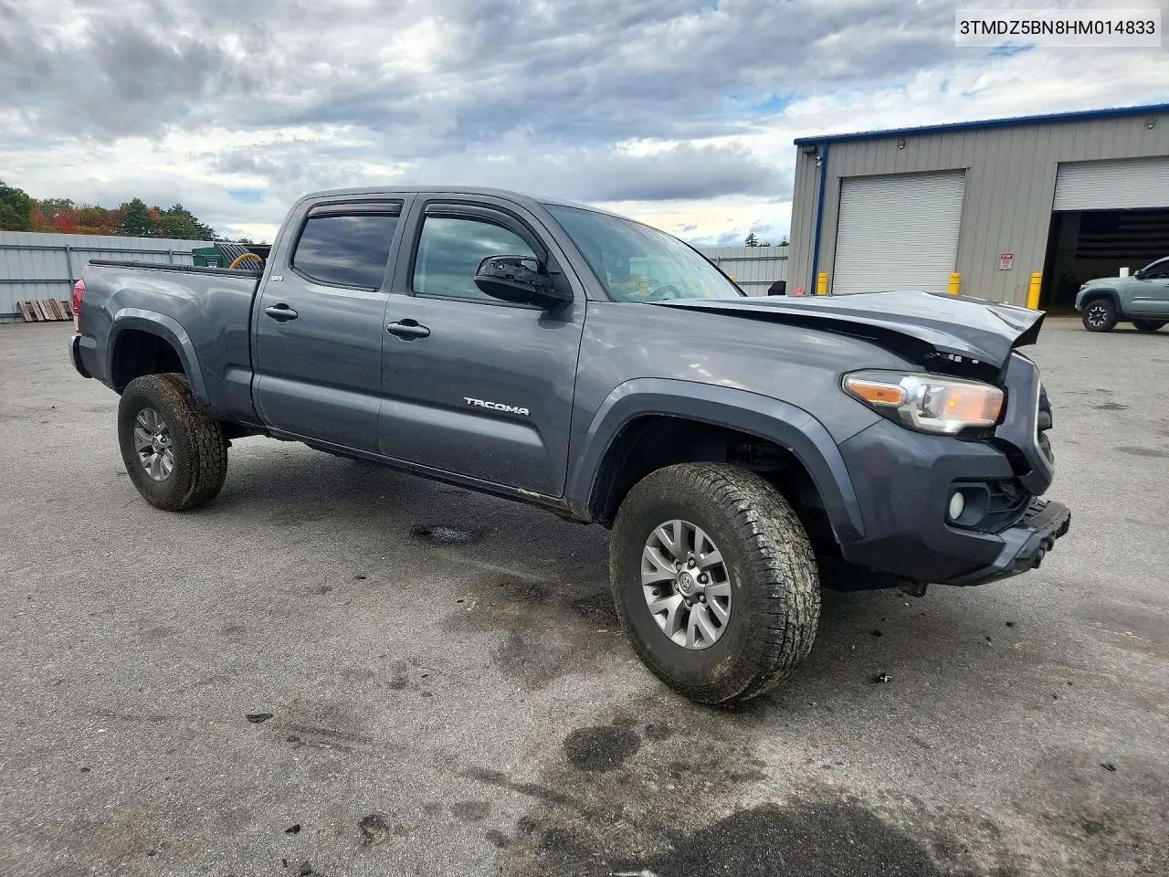 2017 TOYOTA TACOMA VIN 3TMDZ5BN8HM014833 — фото 2