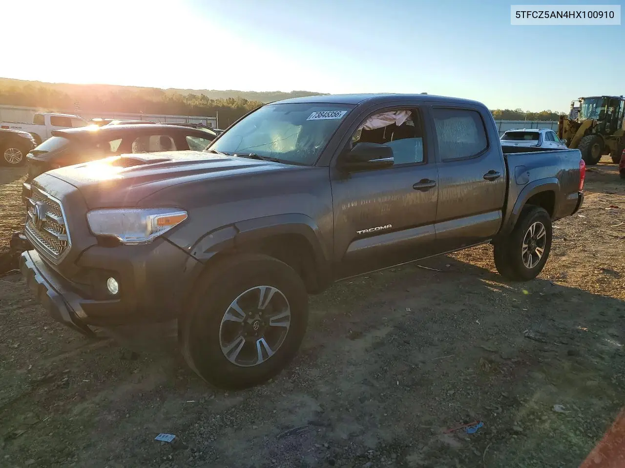 TOYOTA TACOMA 2017, VIN 5TFCZ5AN4HX100910