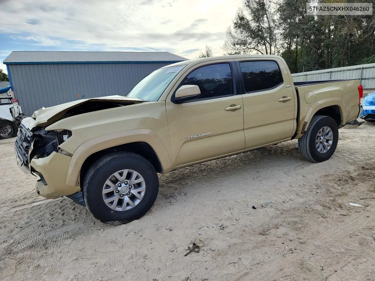 TOYOTA TACOMA 2017, VIN 5TFAZ5CNXHX046260