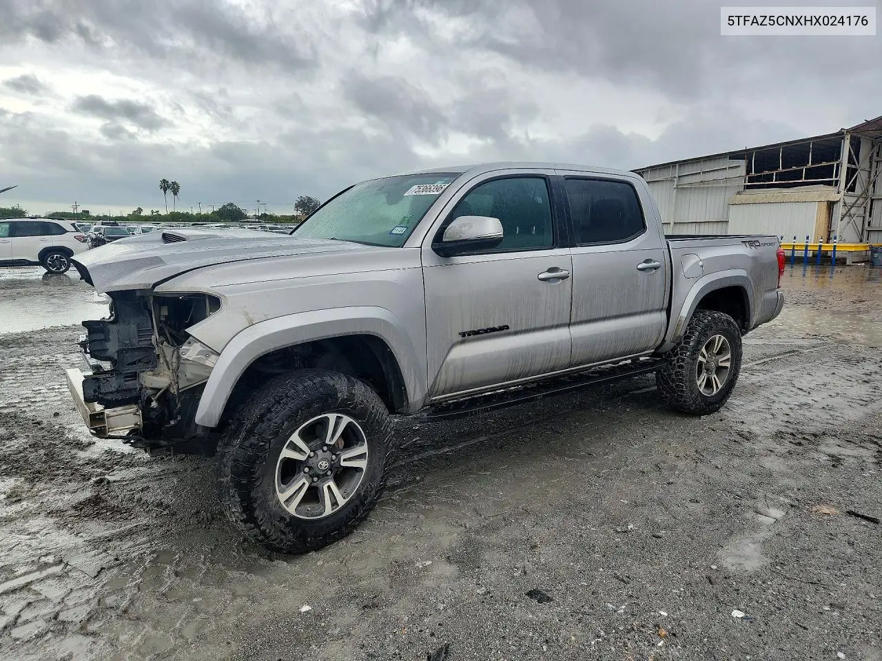 TOYOTA TACOMA 2017, VIN 5TFAZ5CNXHX024176