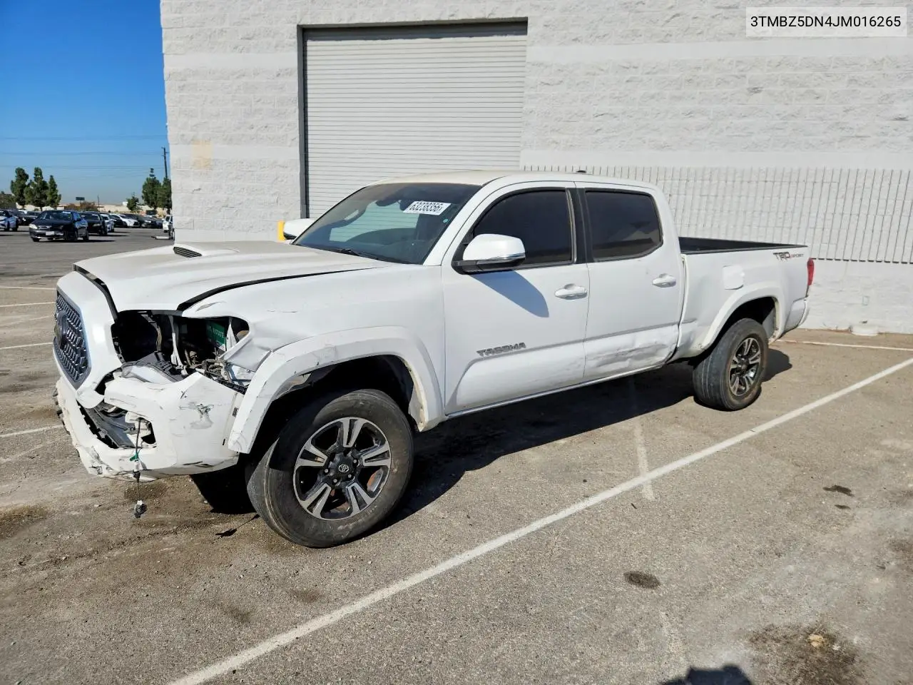 TOYOTA TACOMA 2018, VIN 3TMBZ5DN4JM016265